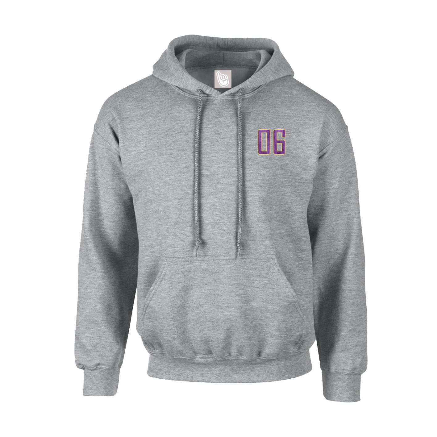 Youth Hoodie — Front Shirsy in Grey