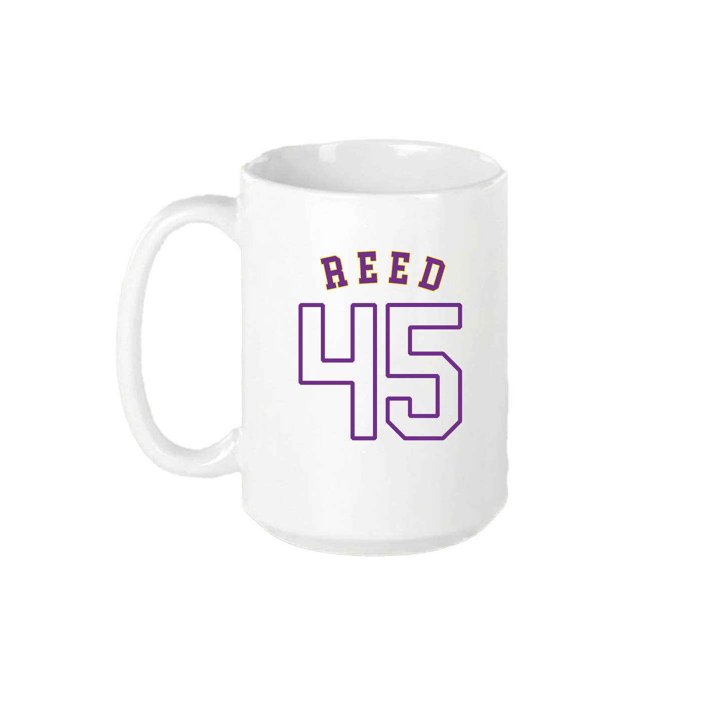15oz Coffee Mug — Shirsey Arch in White