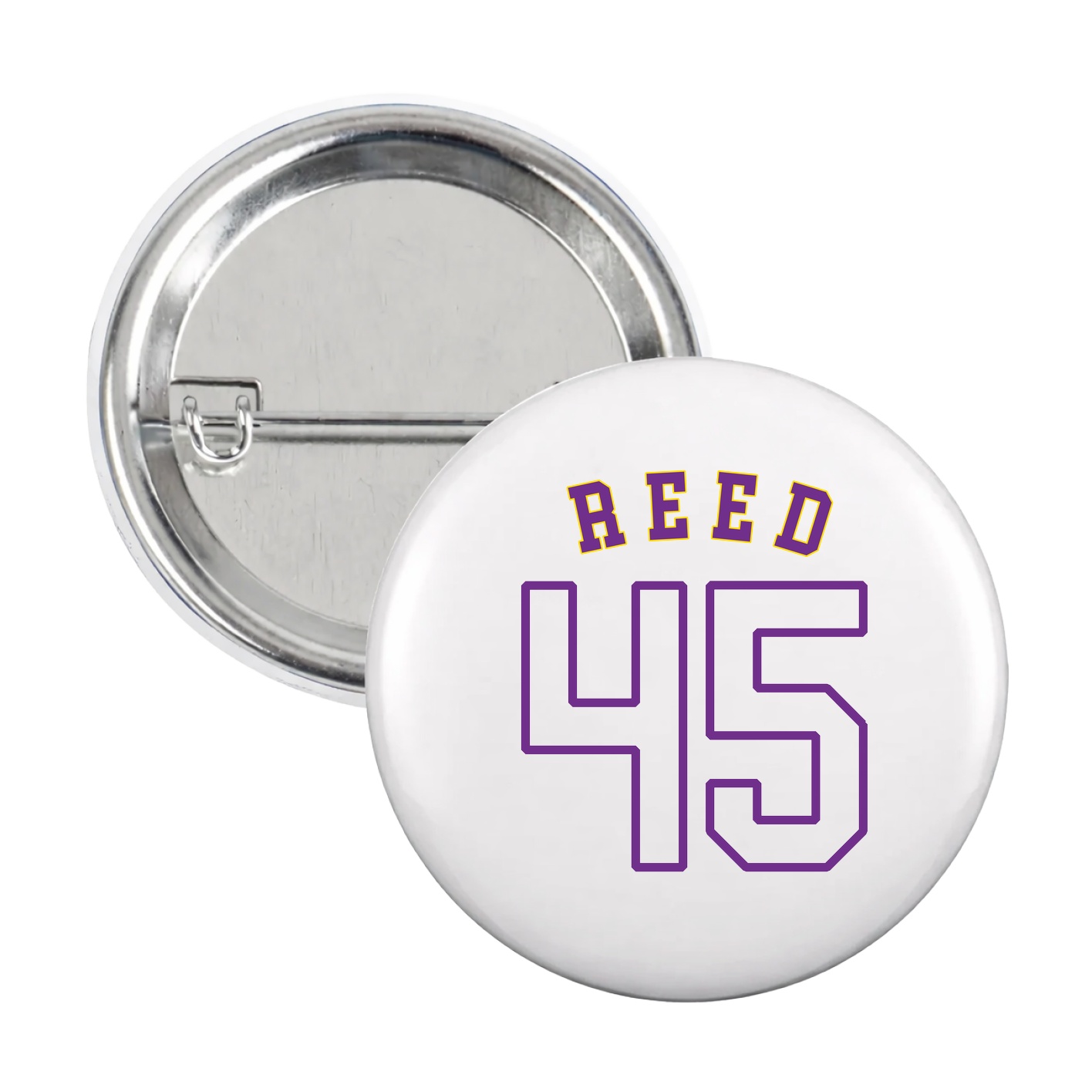 Game Day Button — Shirsey Arch in White