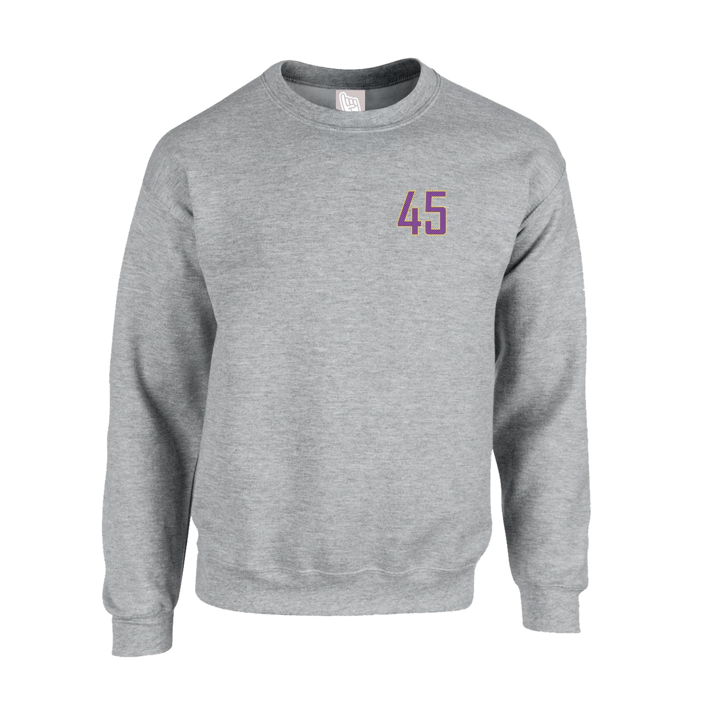 Fleece Crew — Front Shirsy in Grey