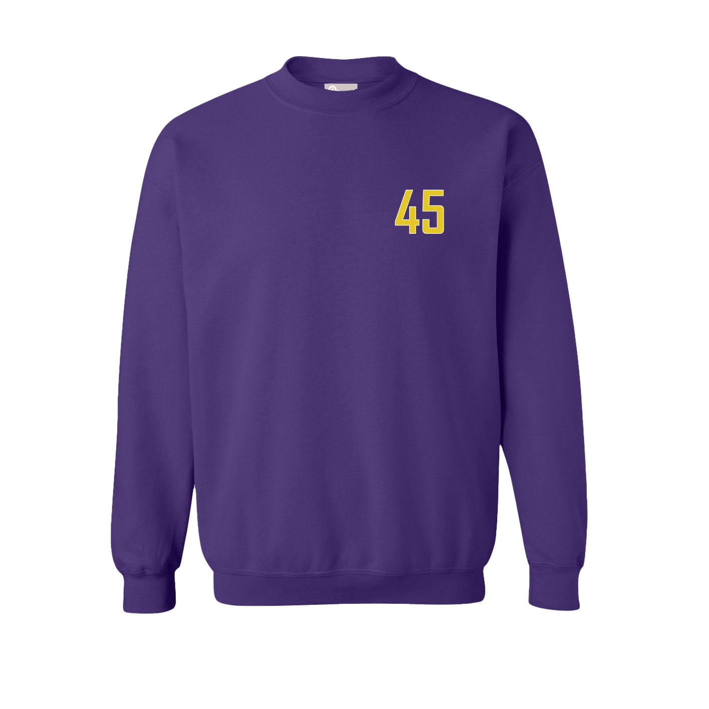 Fleece Crew — Front Shirsy in Purple
