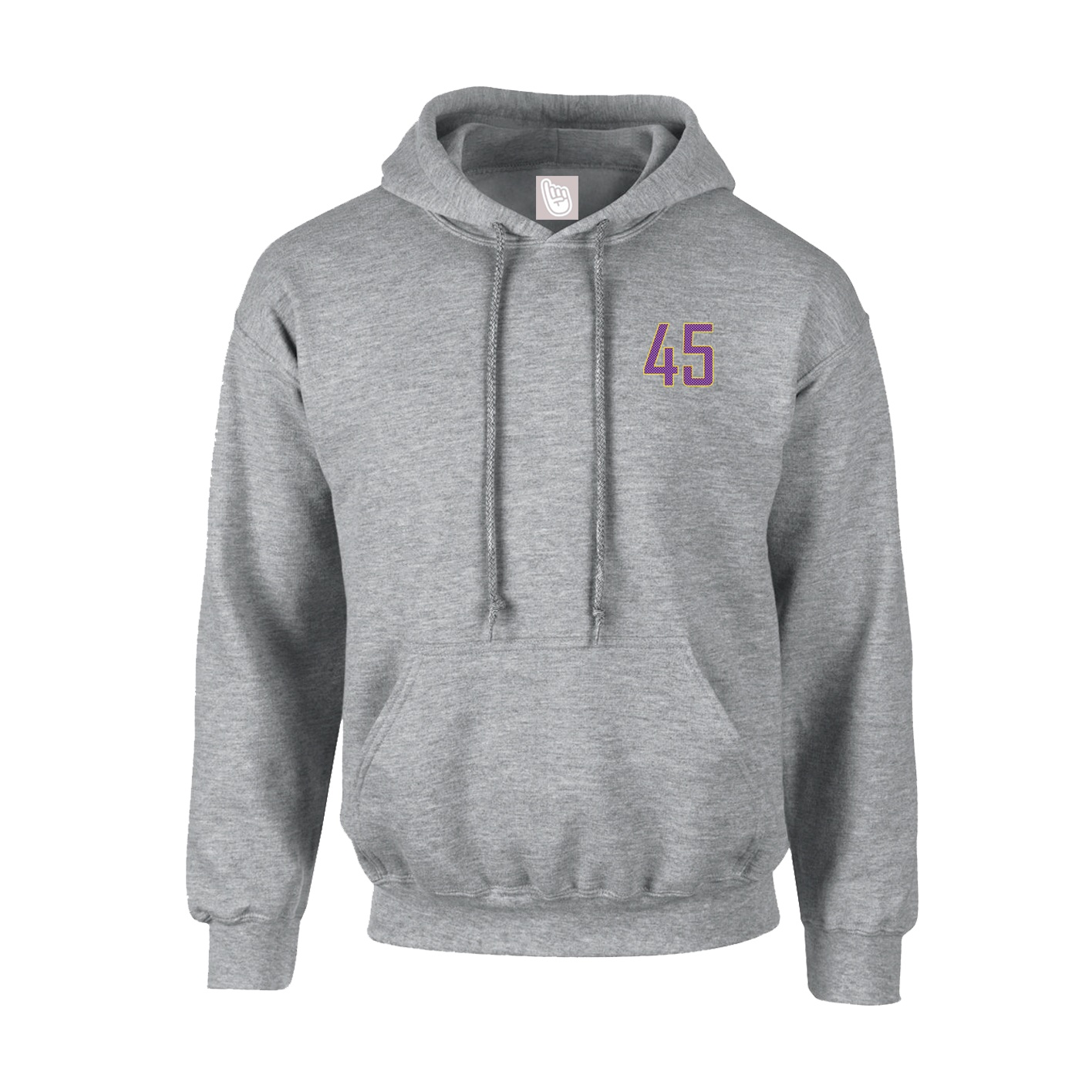 Youth Hoodie — Front Shirsy in Grey