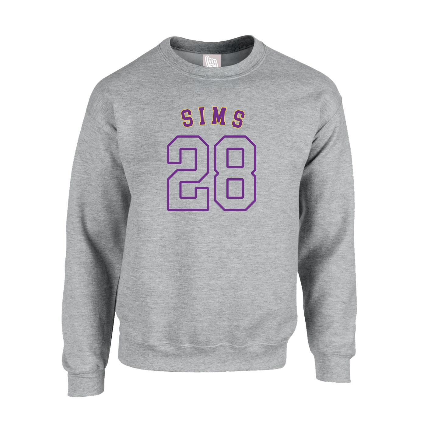 Fleece Crew — Shirsey Arch in Grey