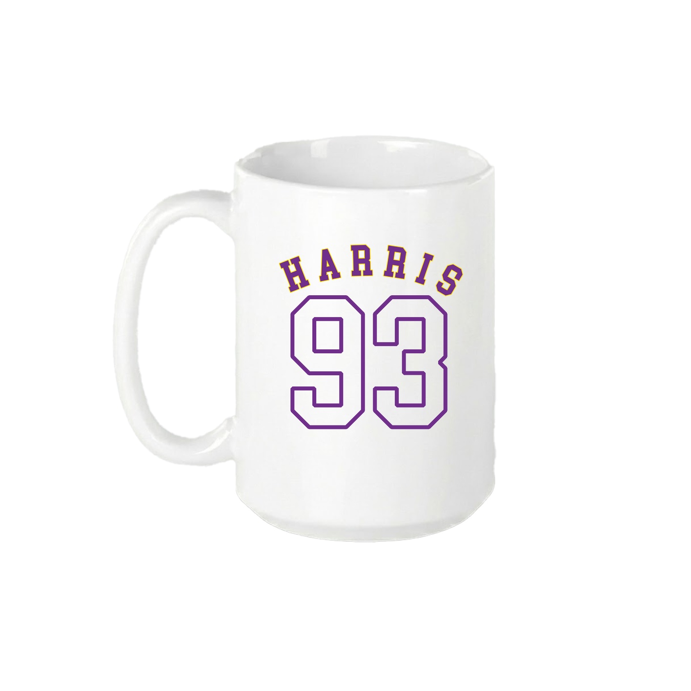 15oz Coffee Mug — Shirsey Arch in White
