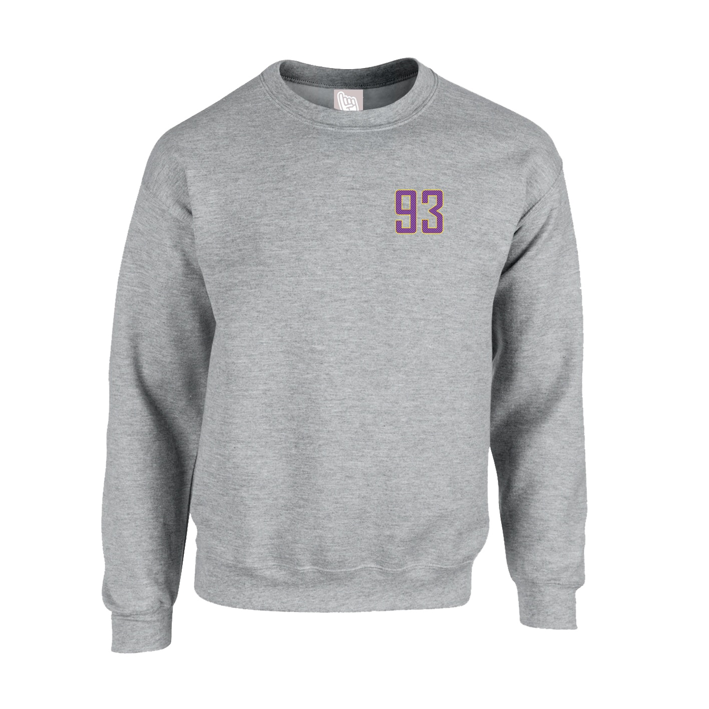 Fleece Crew — Front Shirsy in Grey