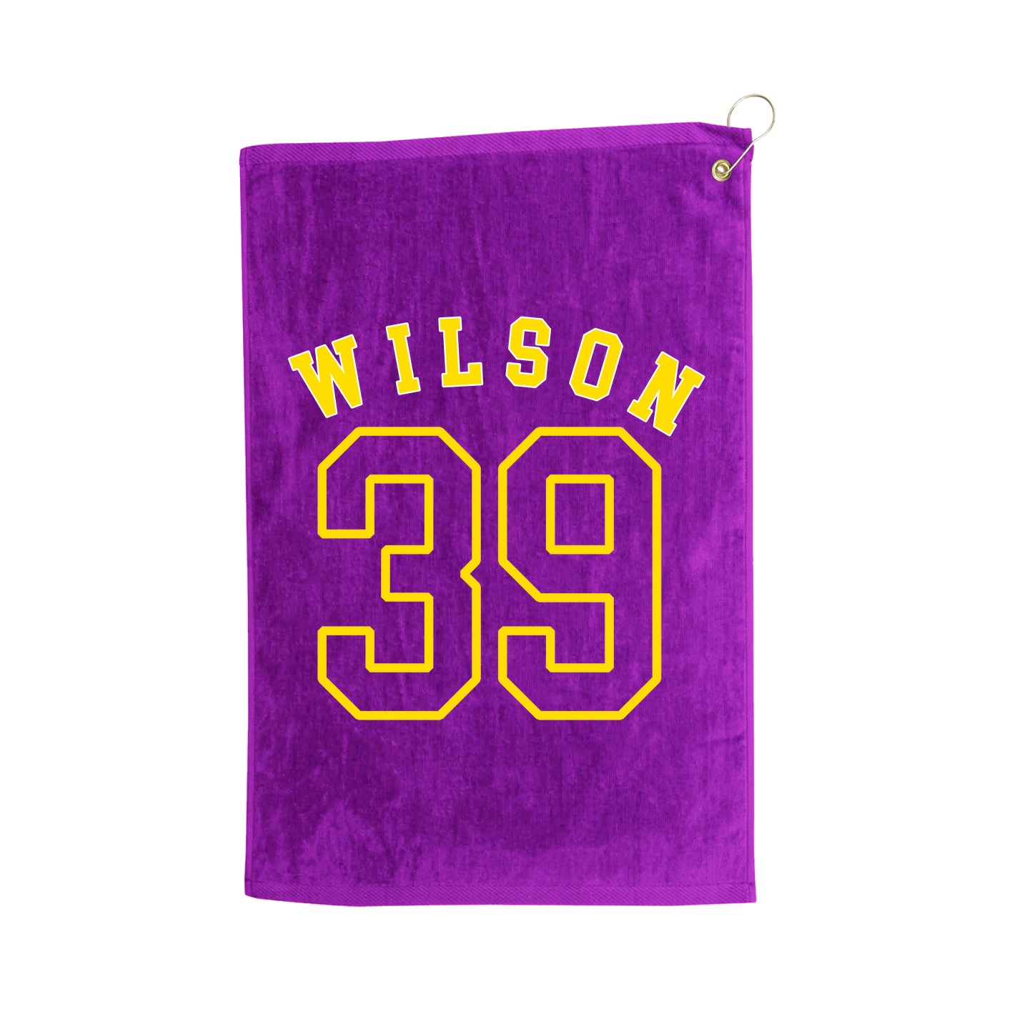 Golf Towel — Shirsey Arch in Purple