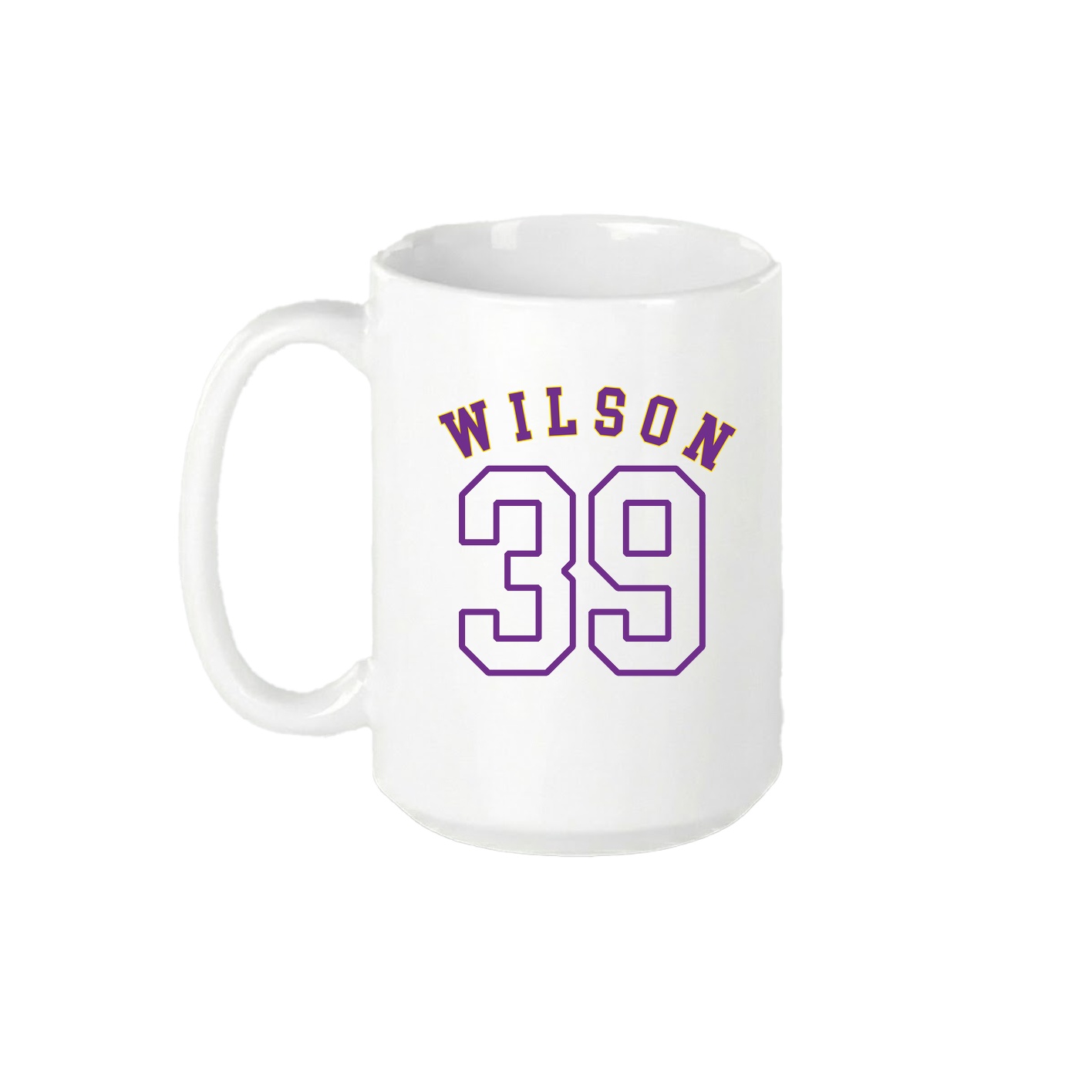 15oz Coffee Mug — Shirsey Arch in White