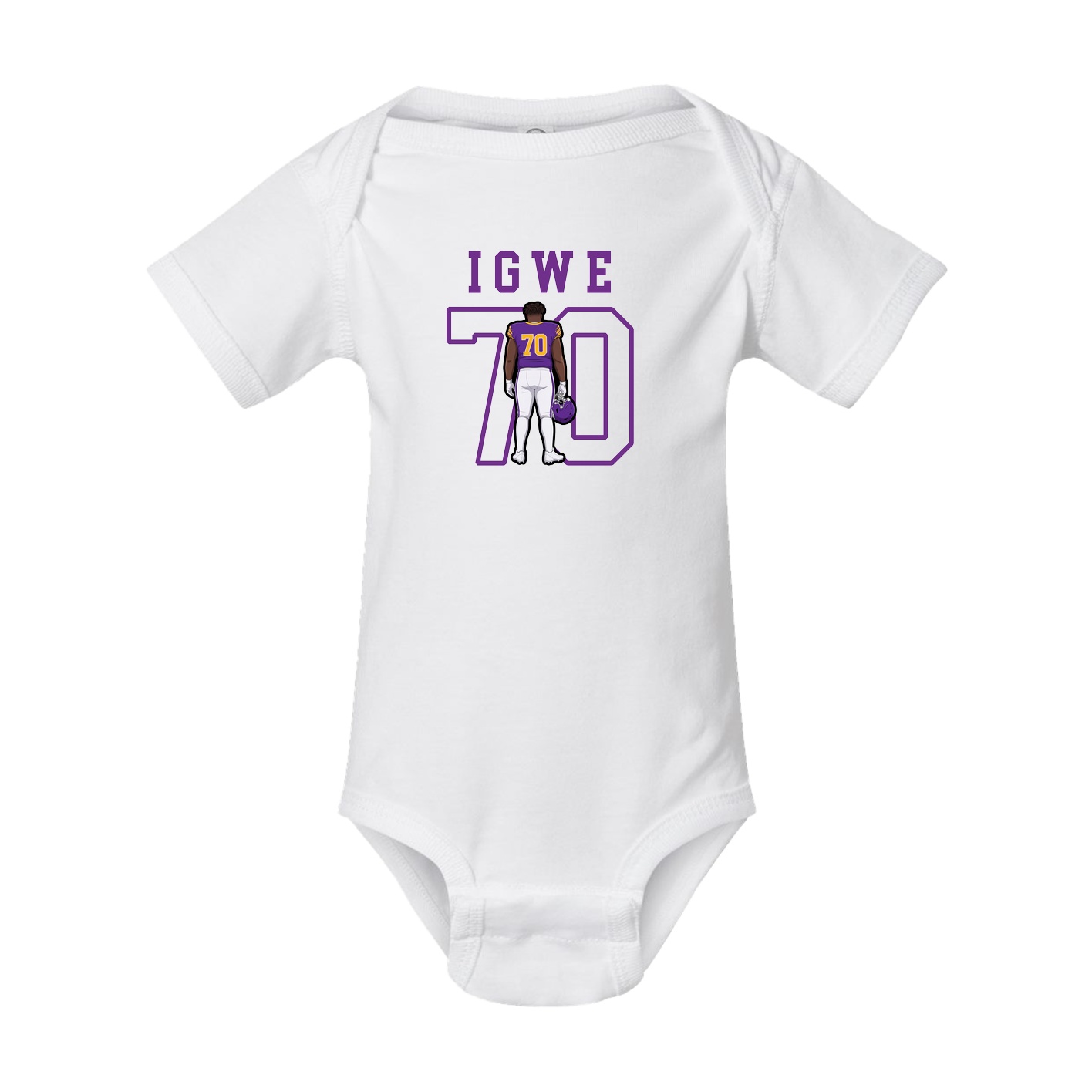 Baby Onesie — Shirsey in White