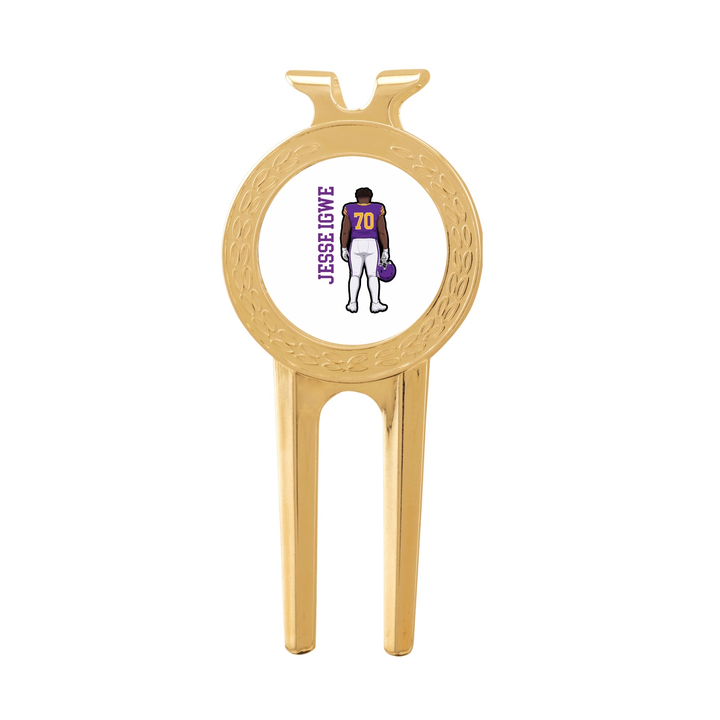 Divot Tool with Ball Marker — Name Vertical in Classic