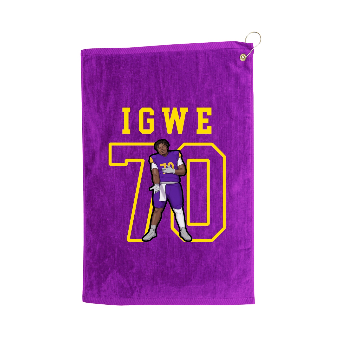 Golf Towel — Shirsey in Purple
