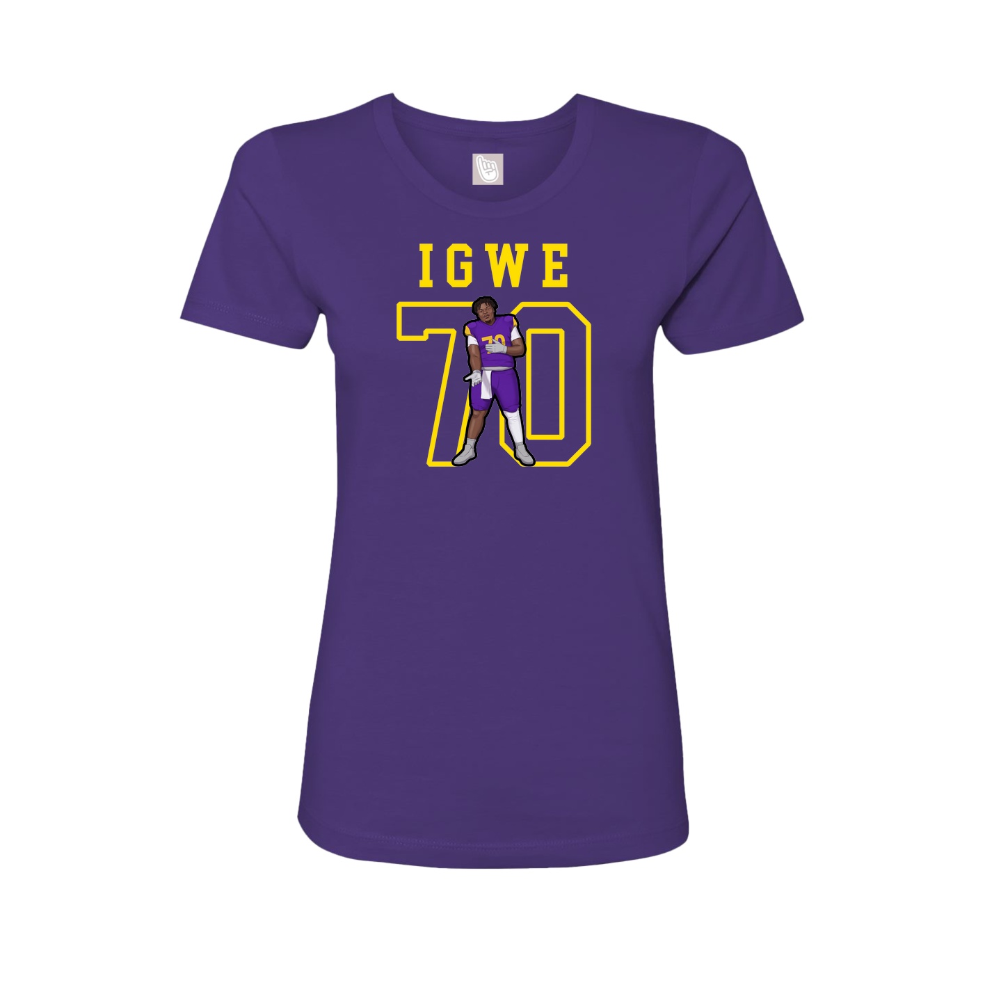 Fitted Women's Tee — Shirsey in Purple