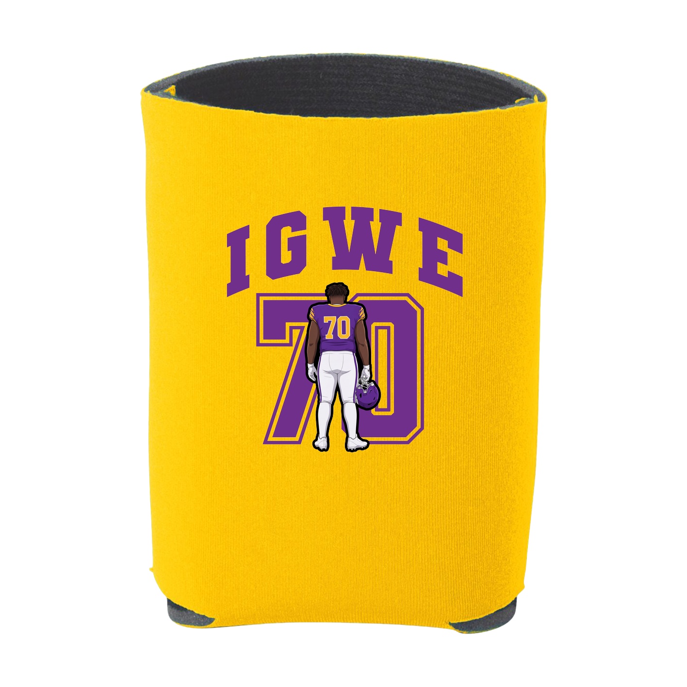 Can Holder — Number in Yellow