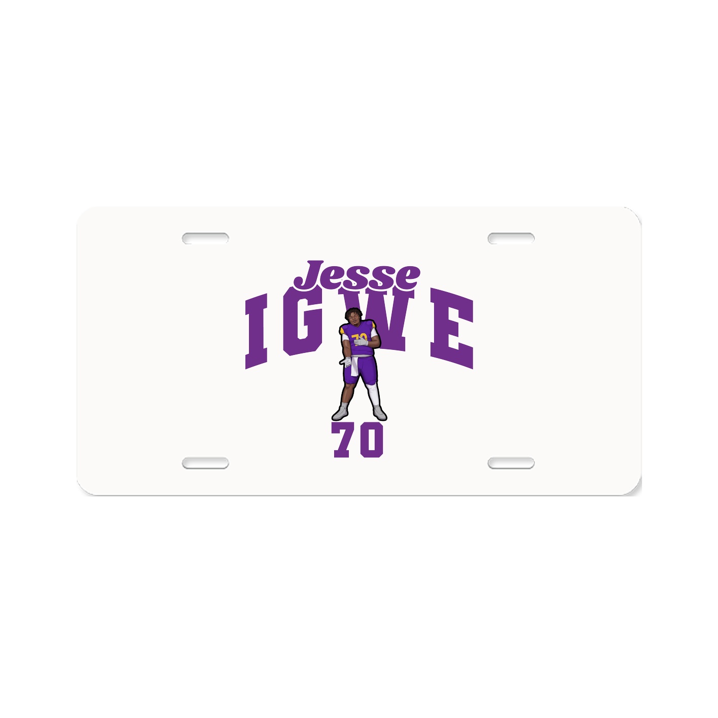 License Plate — Signature Arch in Classic