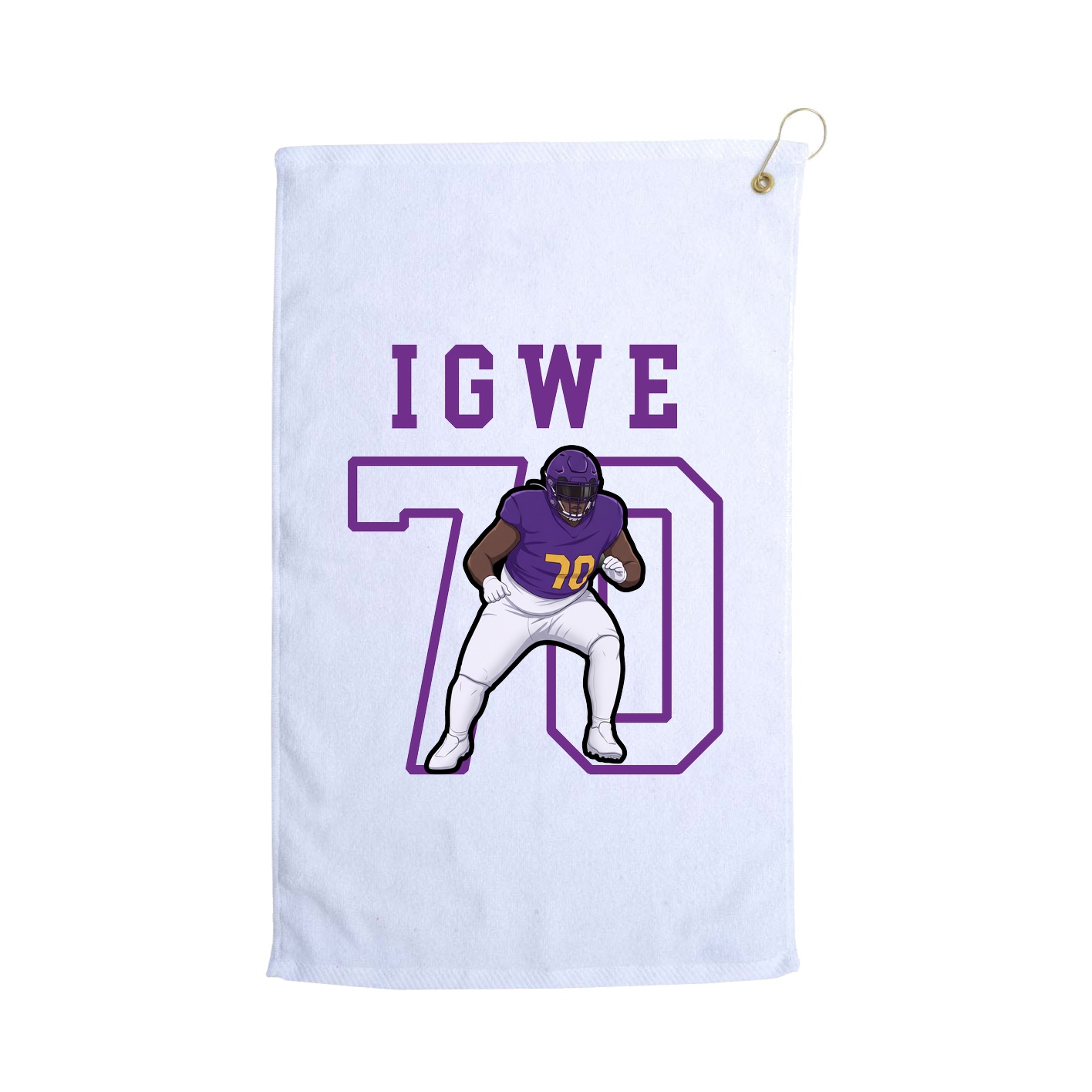 Golf Towel — Shirsey in White