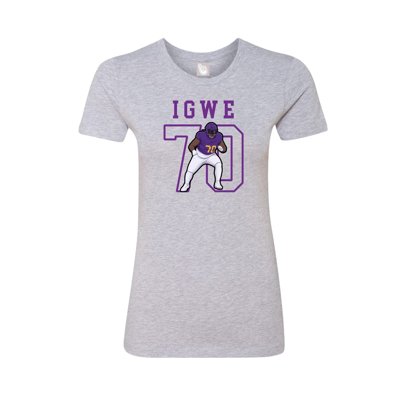 Fitted Women's Tee — Shirsey in Grey