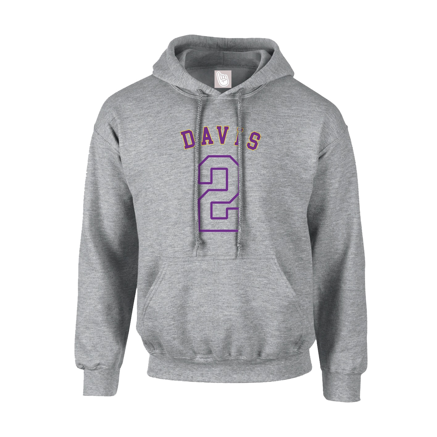 Youth Hoodie — Shirsey Arch in Grey