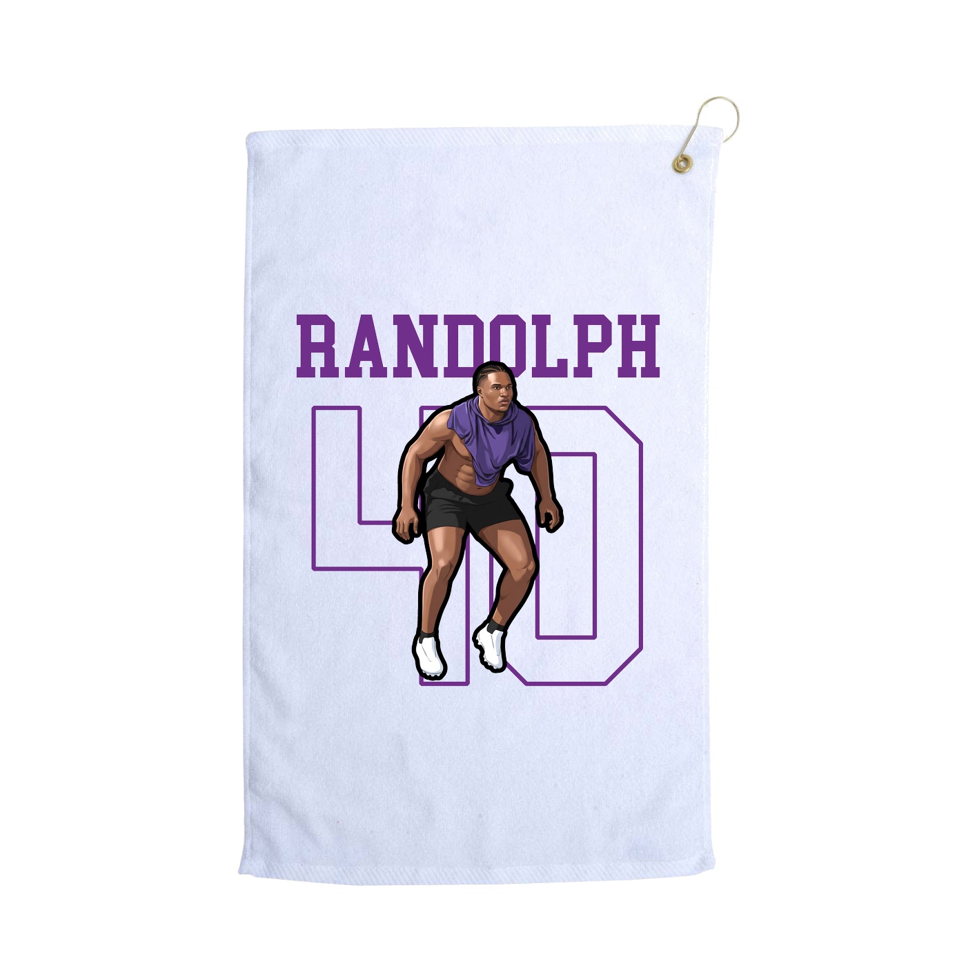 Golf Towel — Shirsey in White