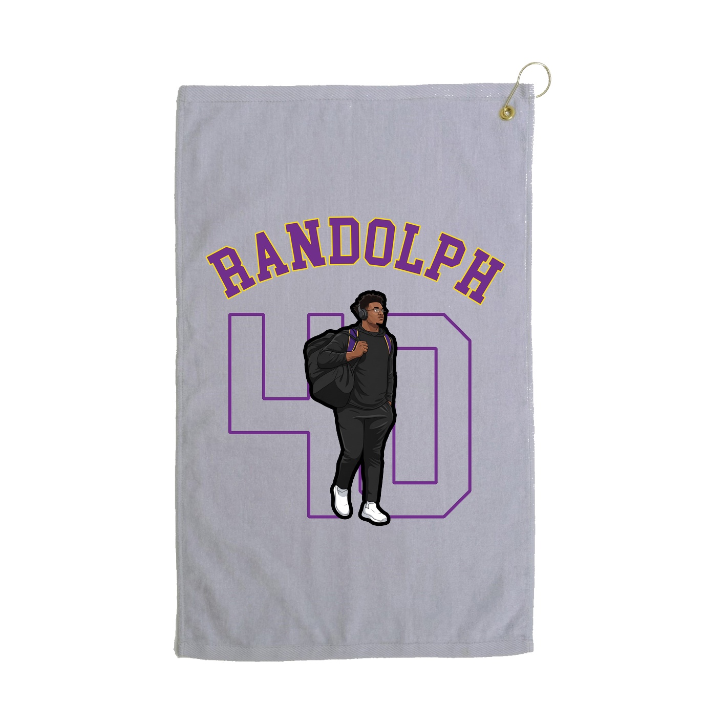 Golf Towel — Shirsey Arch in Grey