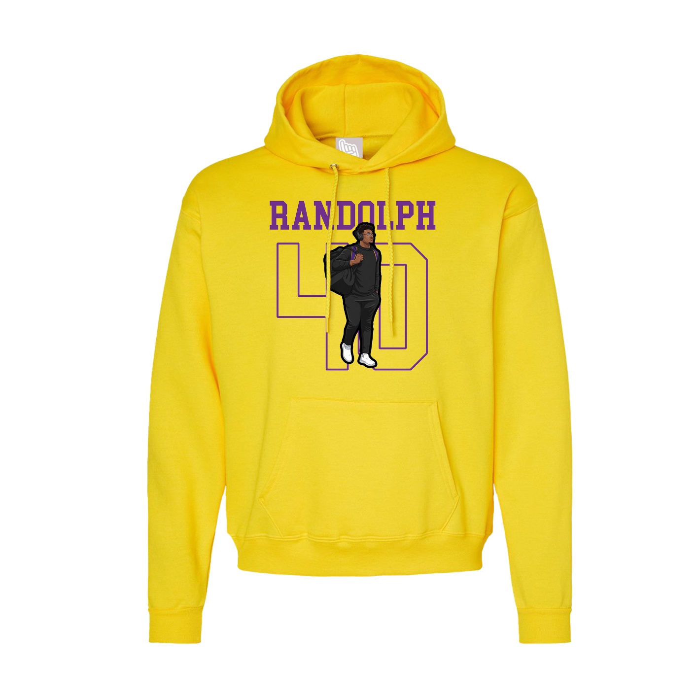 Hoodie — Shirsey in Yellow