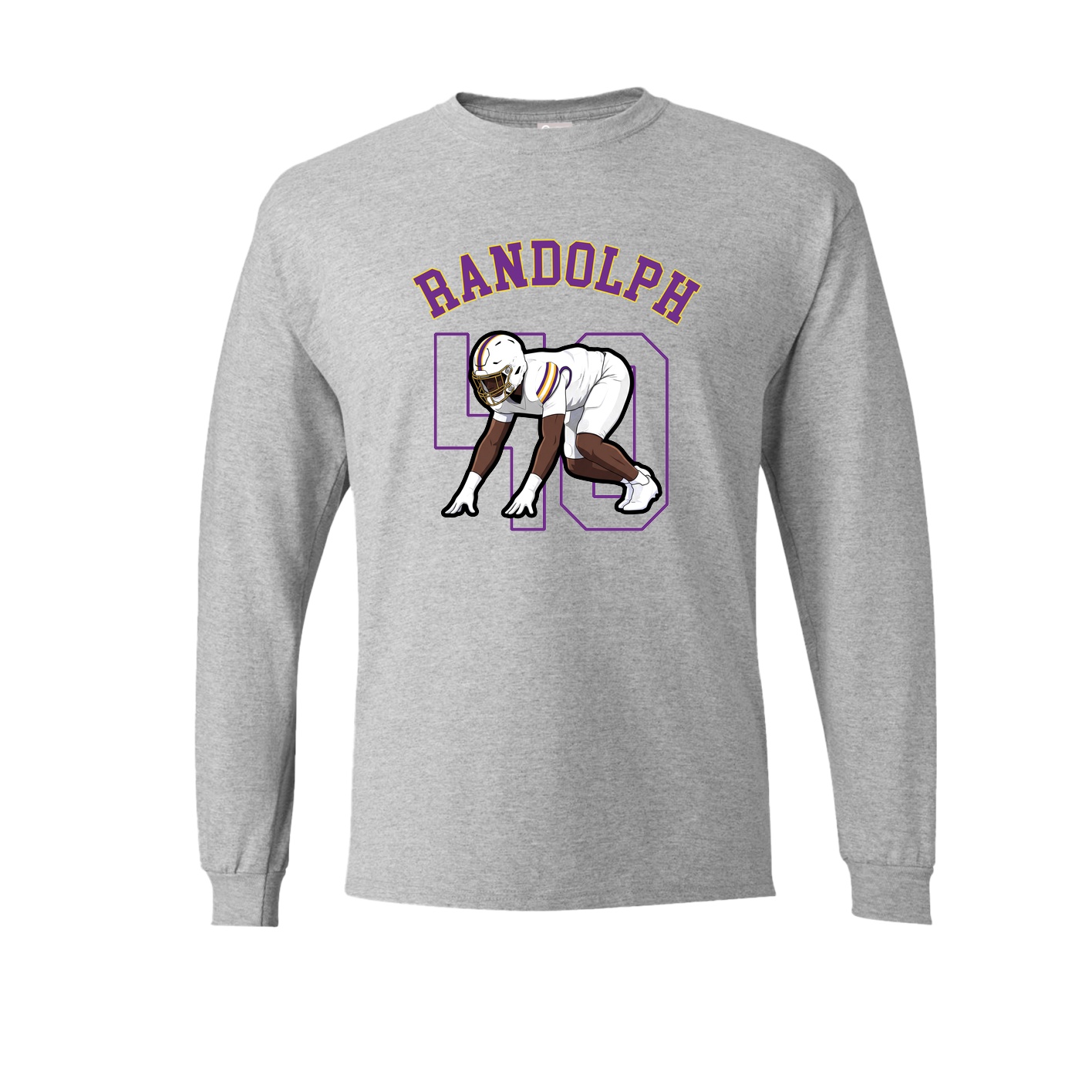 Long Sleeve Tee — Shirsey Arch in Grey