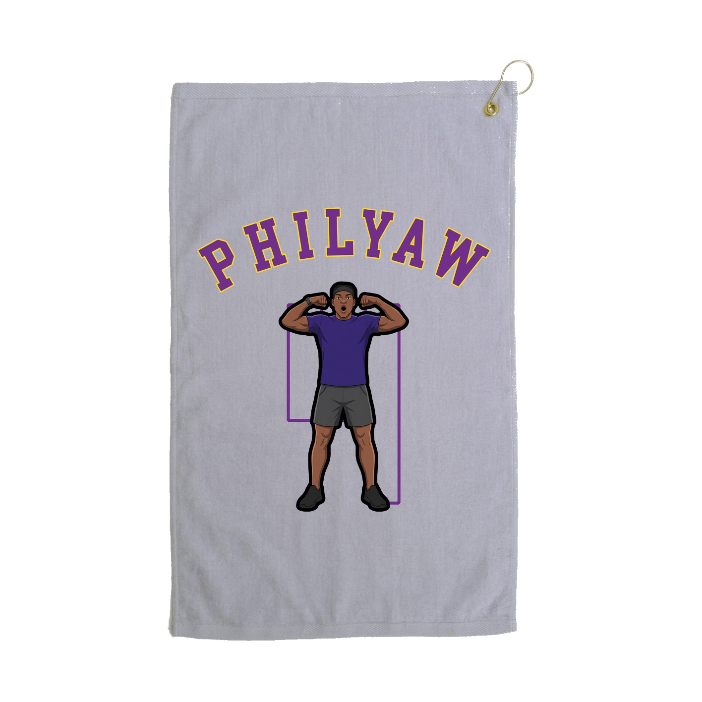 Golf Towel — Shirsey Arch in Grey