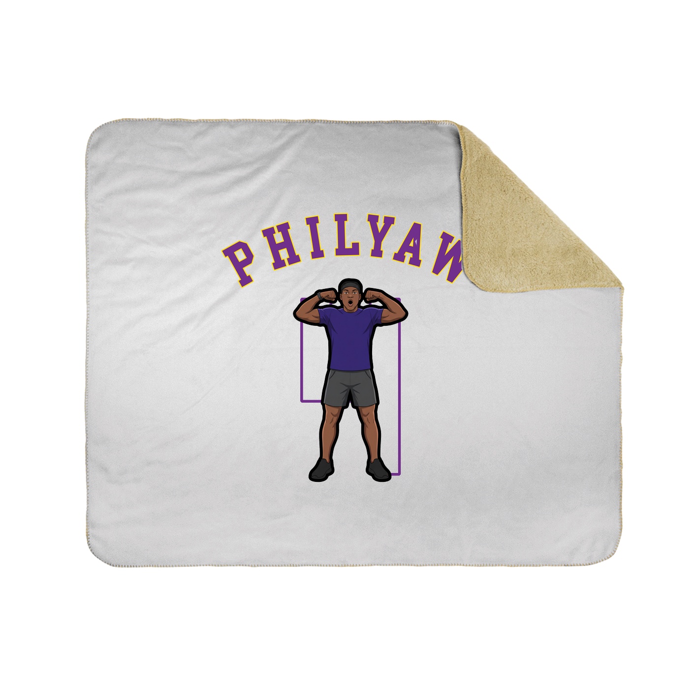 Throw Blanket — Shirsey Arch in White