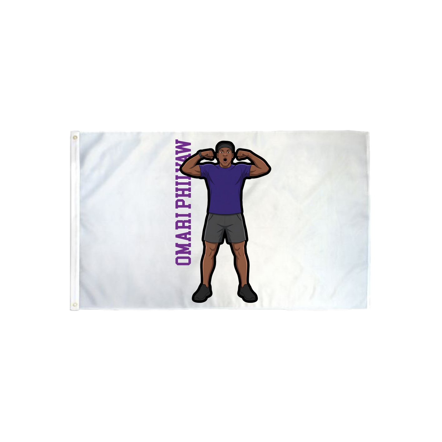 3x5 Flag — Name Vertical in Classic