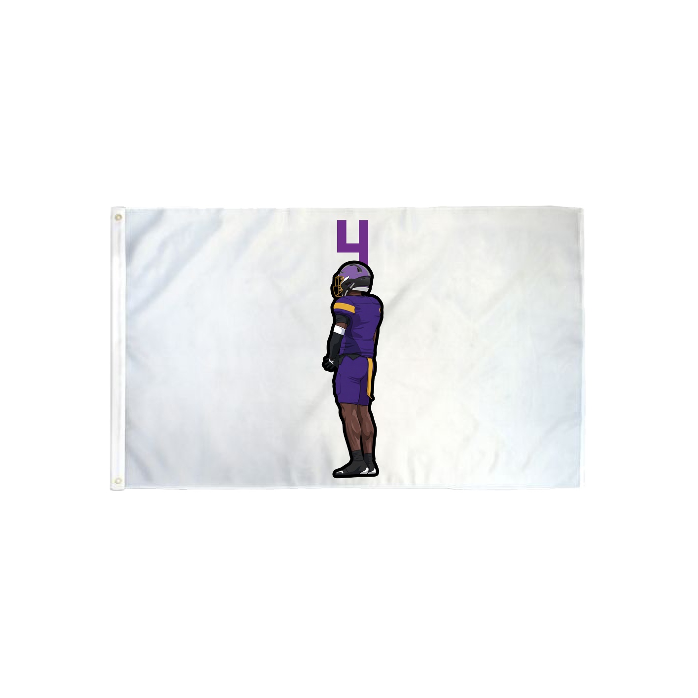 3x5 Flag — Number Top in Classic