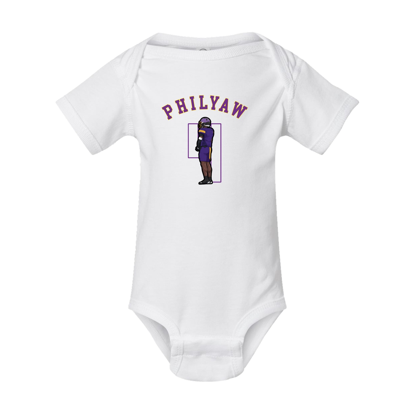 Baby Onesie — Shirsey Arch in White