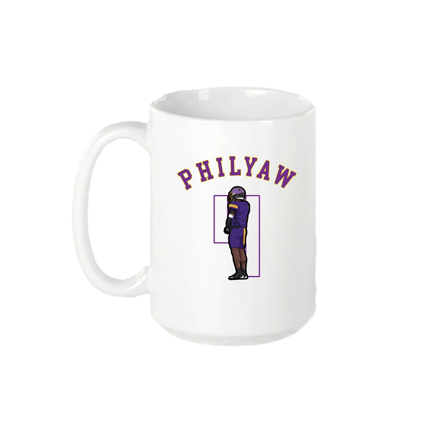 15oz Coffee Mug — Shirsey Arch in White