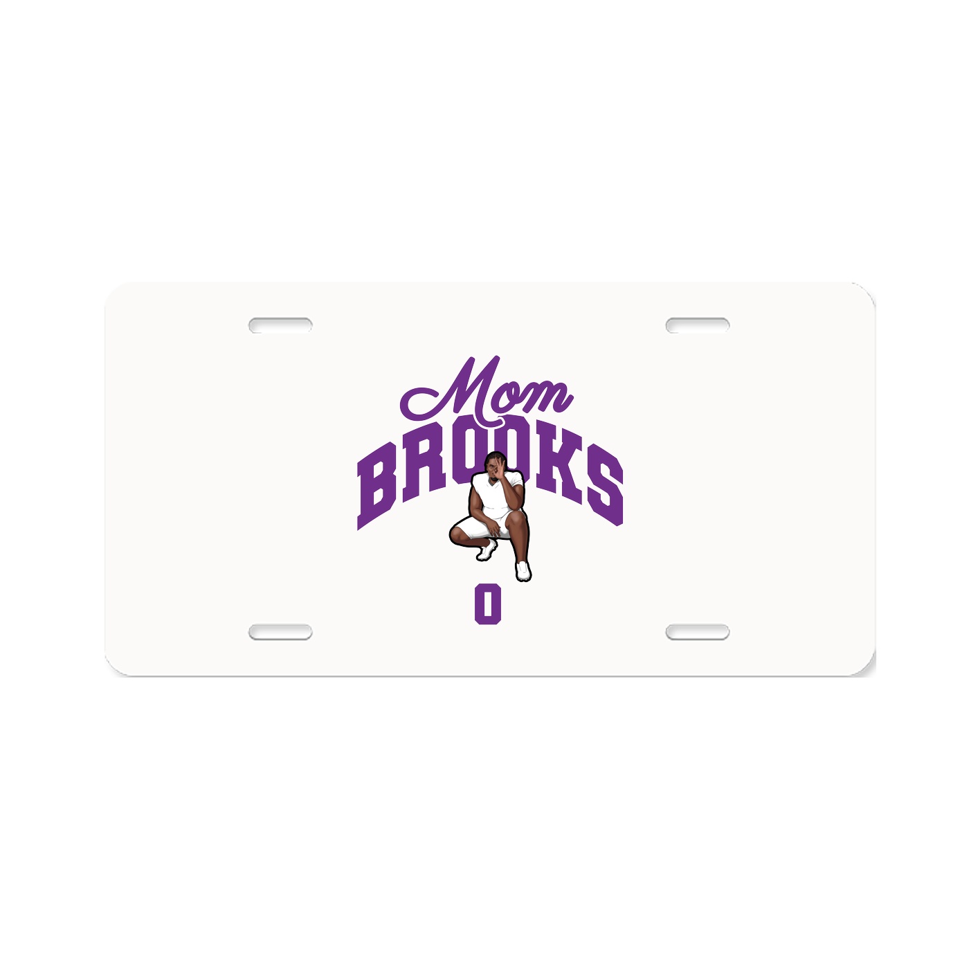 License Plate — Mothers Day Arch in Classic