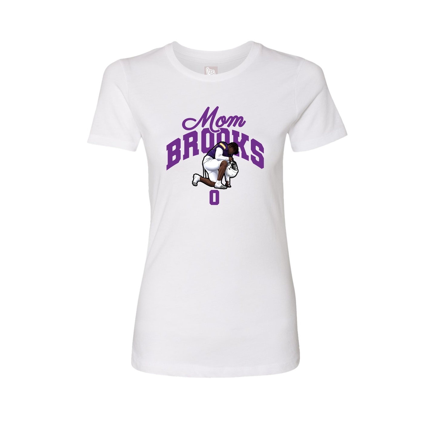 Womens Tee — Mothers Day Arch in White