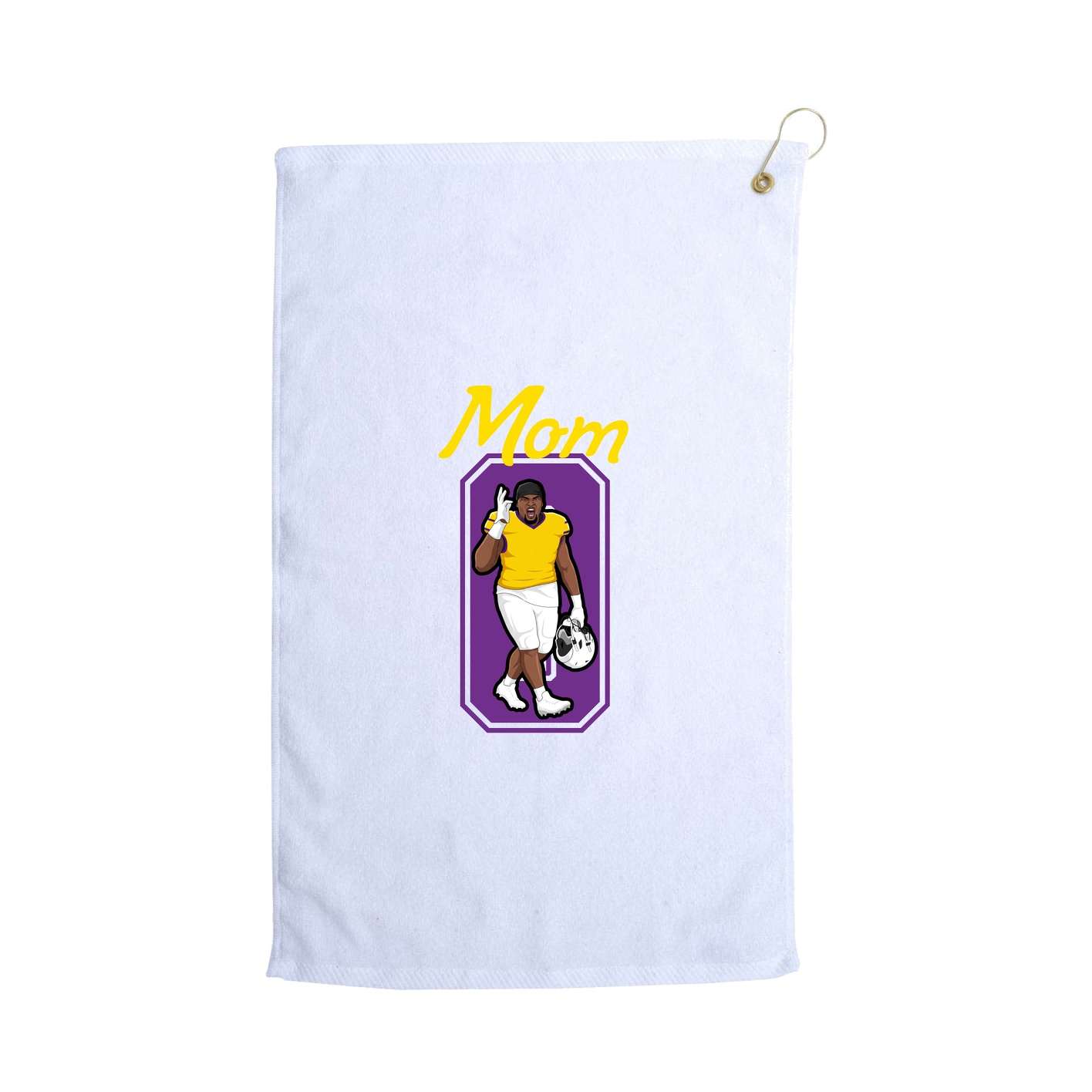 Golf Towel — Mothers Day Shirsey in White