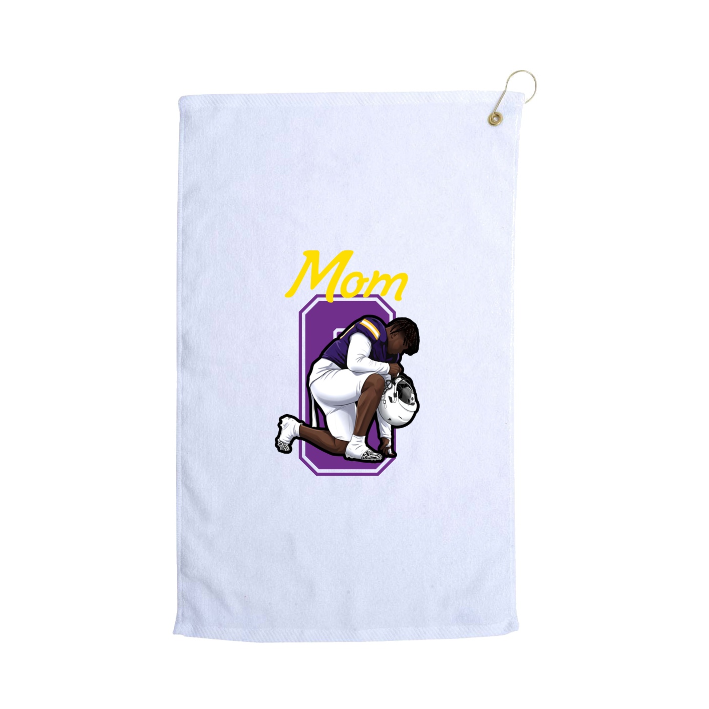 Golf Towel — Mothers Day Shirsey in White