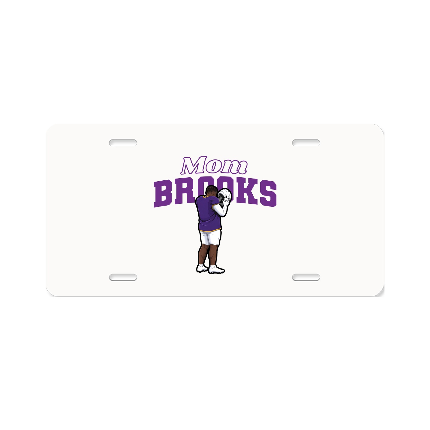 License Plate — Mothers Day Block in Classic