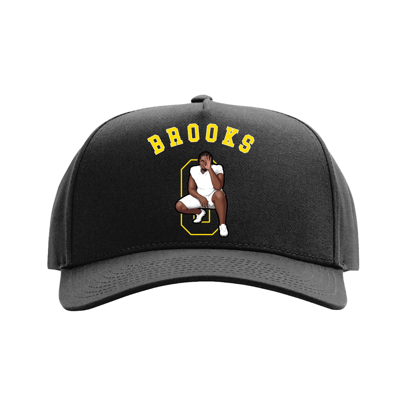 Full Fabric Five-Panel Champ Cap