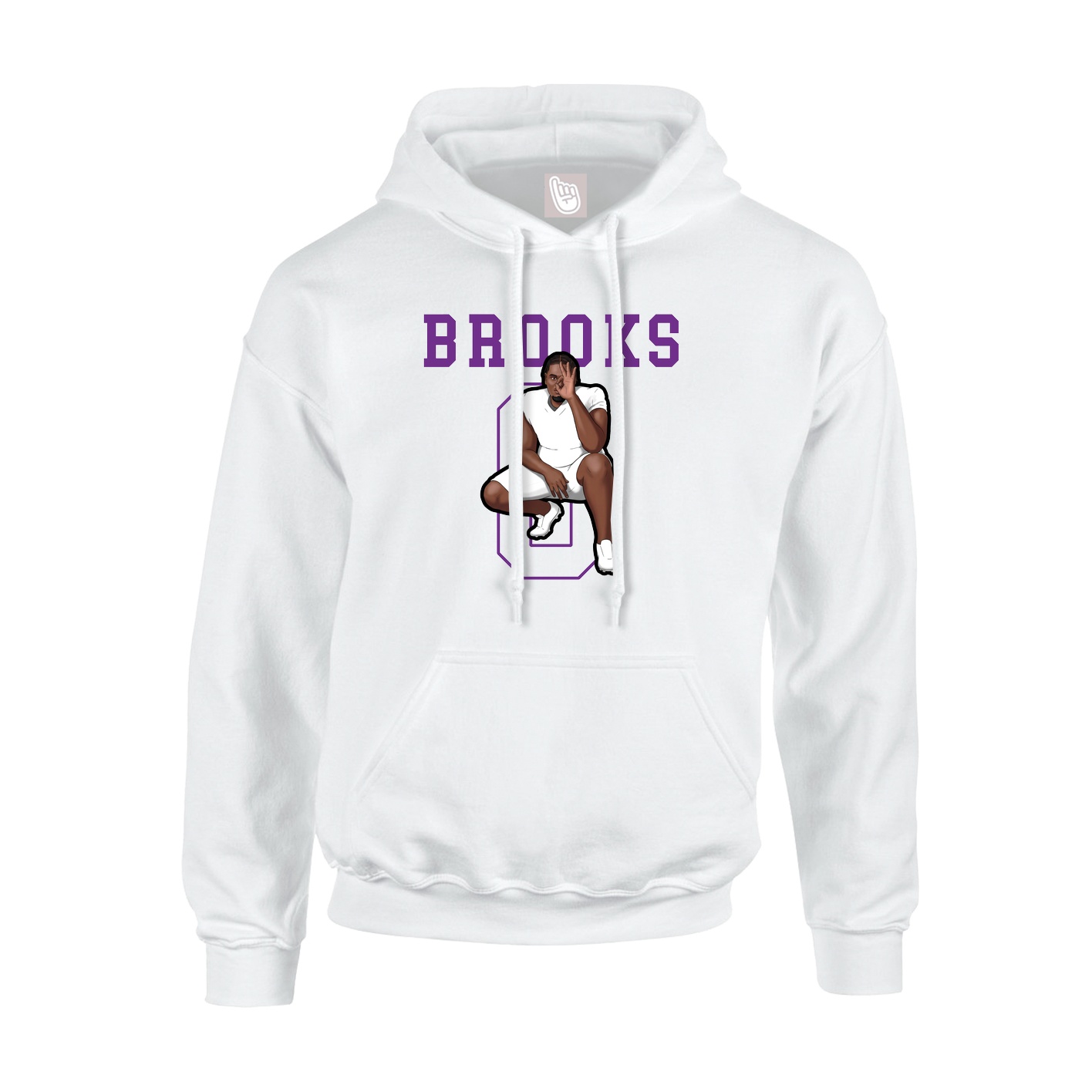 Hoodie — Shirsey in White