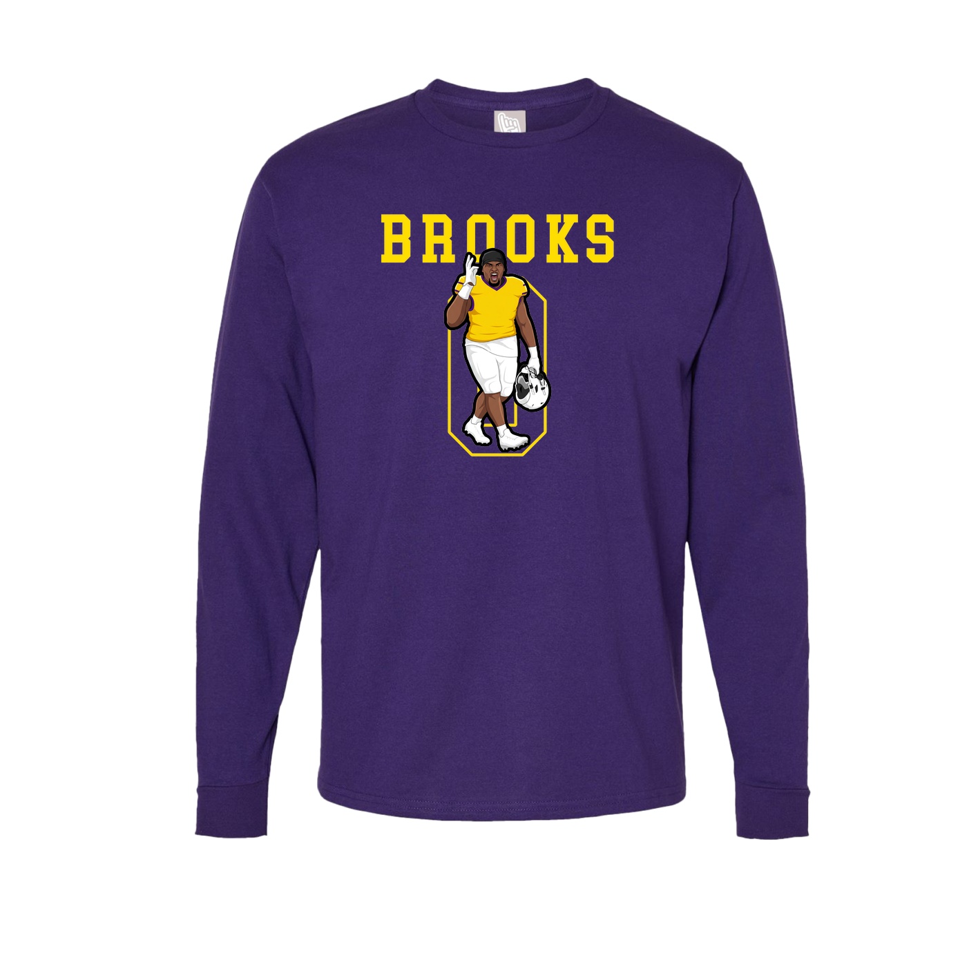 Long Sleeve Tee — Shirsey in Purple