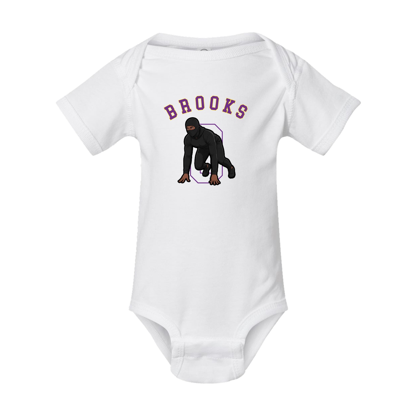 Baby Onesie — Shirsey Arch in White
