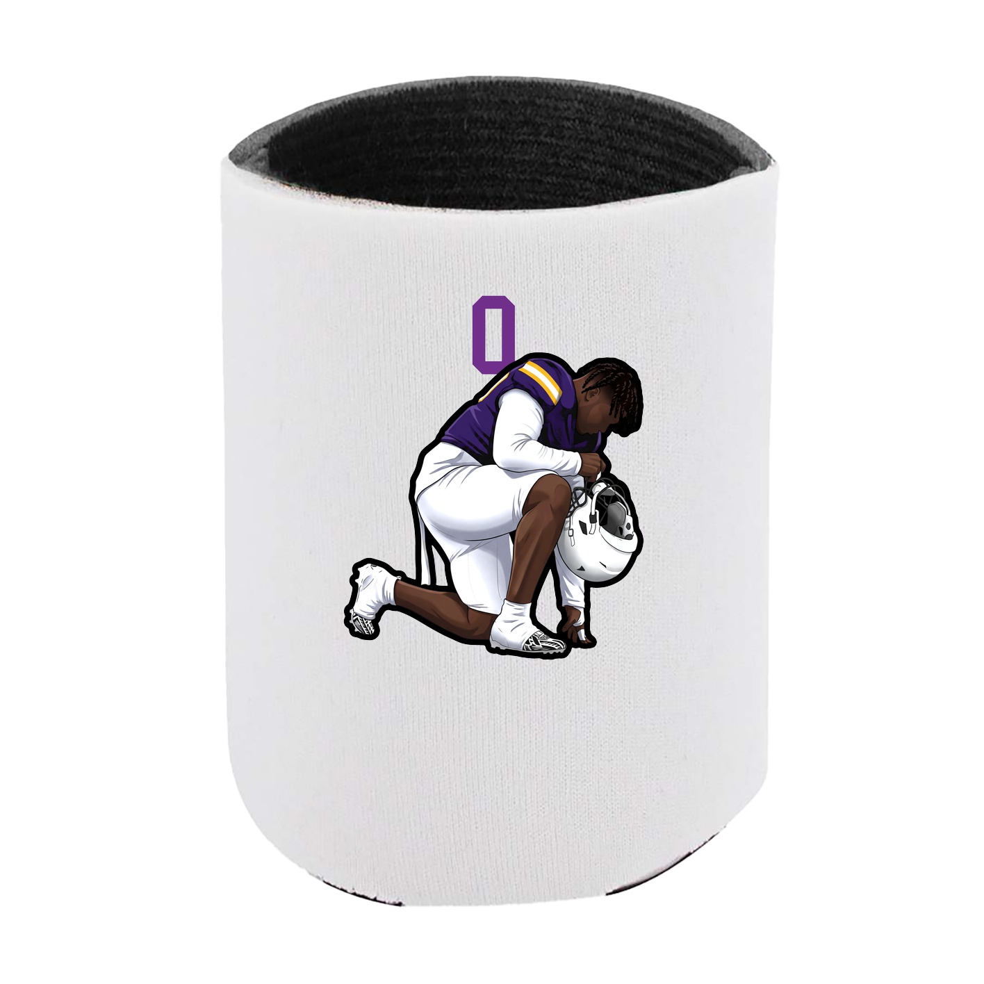 Can Holder — Number Top in White