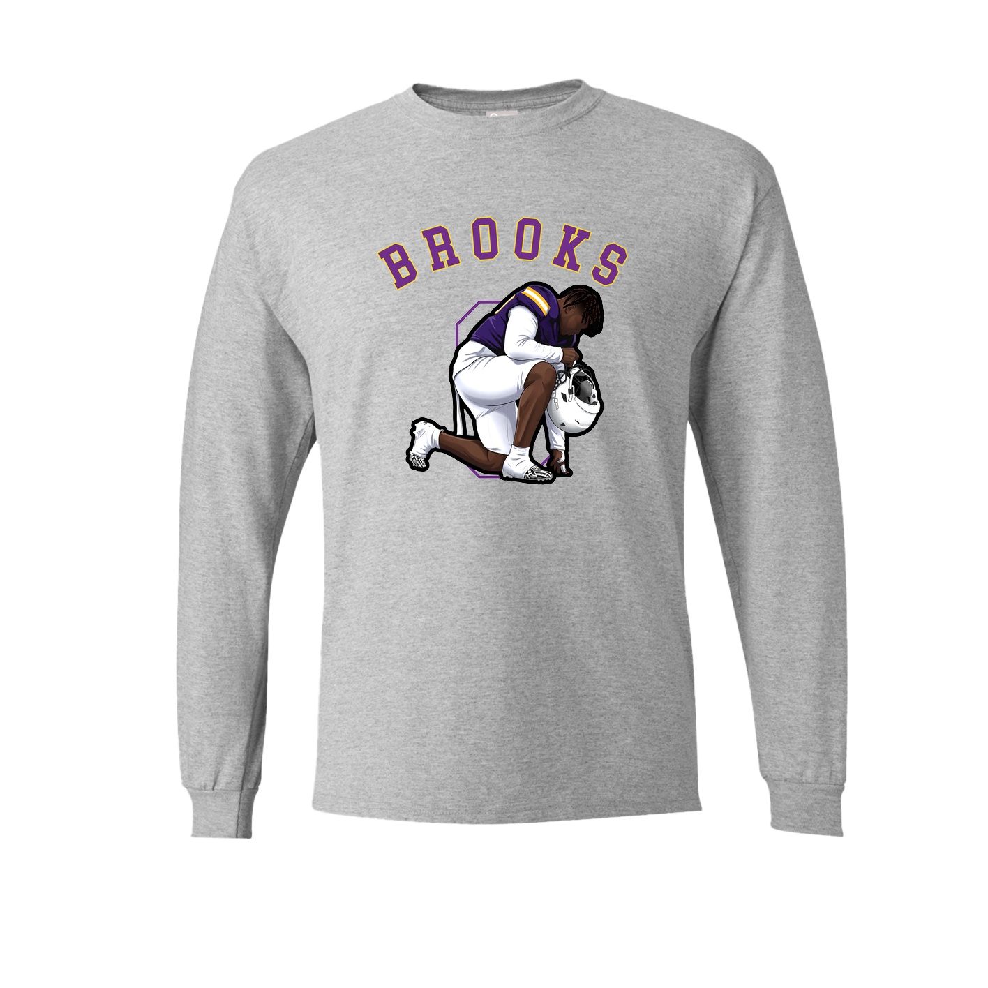 Long Sleeve Tee — Shirsey Arch in Grey