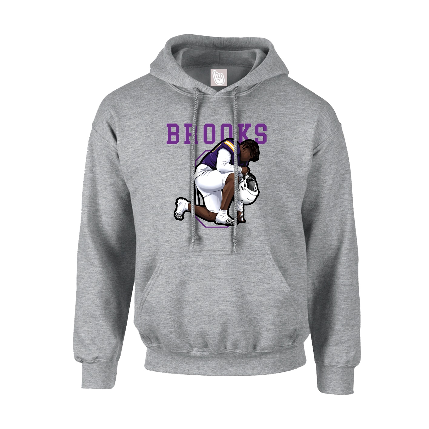 Hoodie — Shirsey in Grey