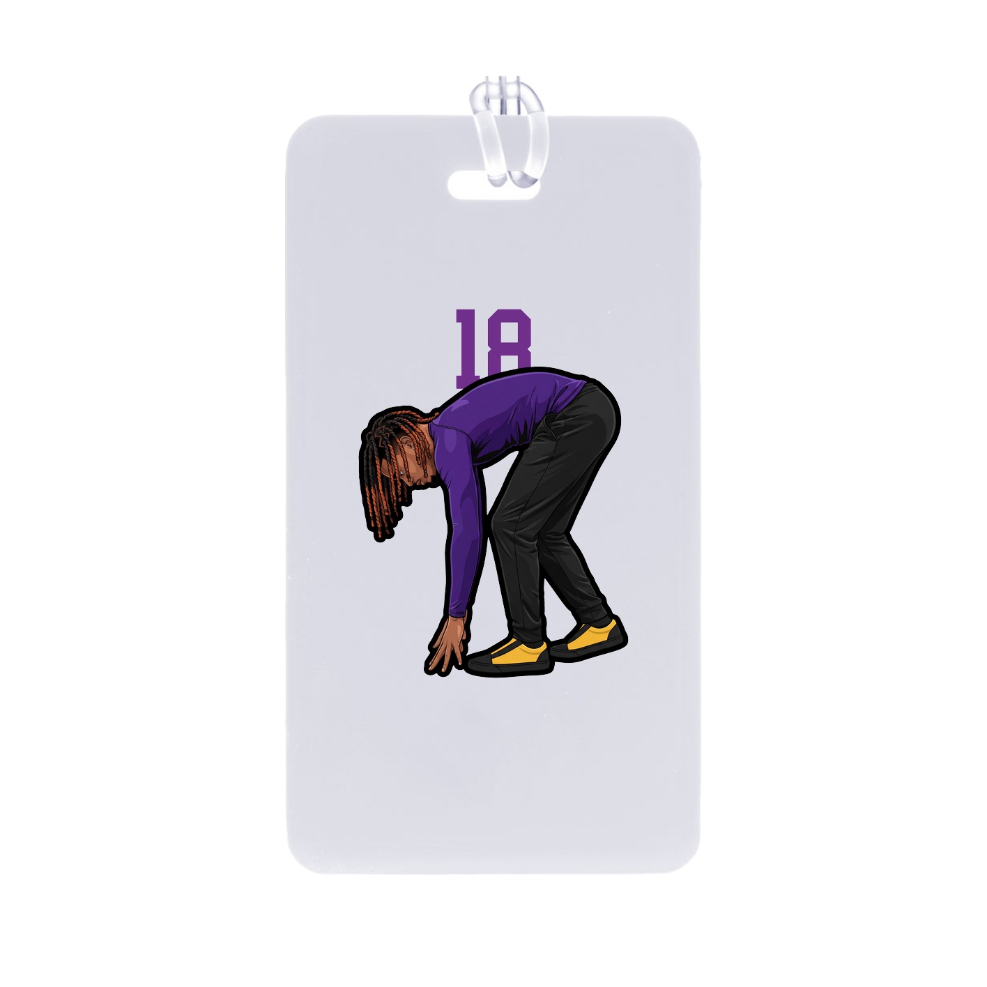 Bag Tag — Number Top in Classic