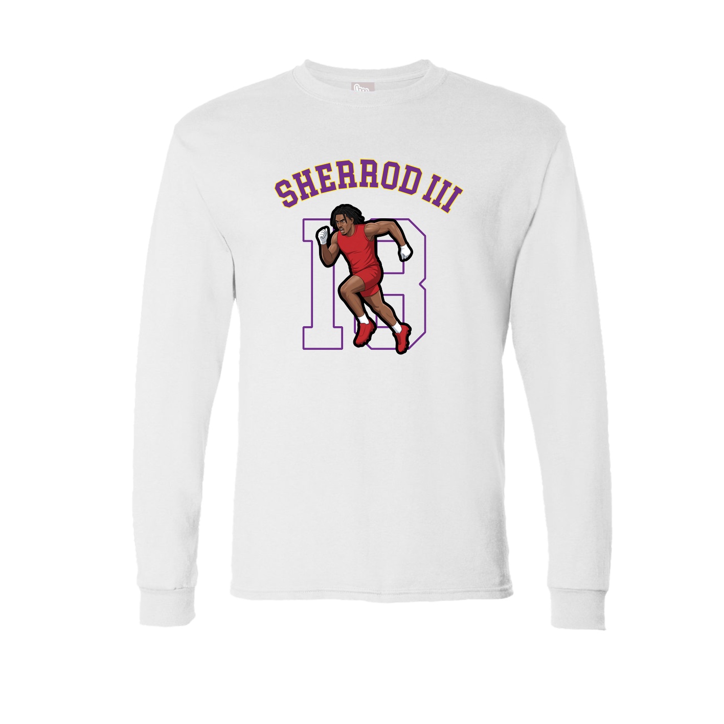Long Sleeve Tee — Shirsey Arch in White