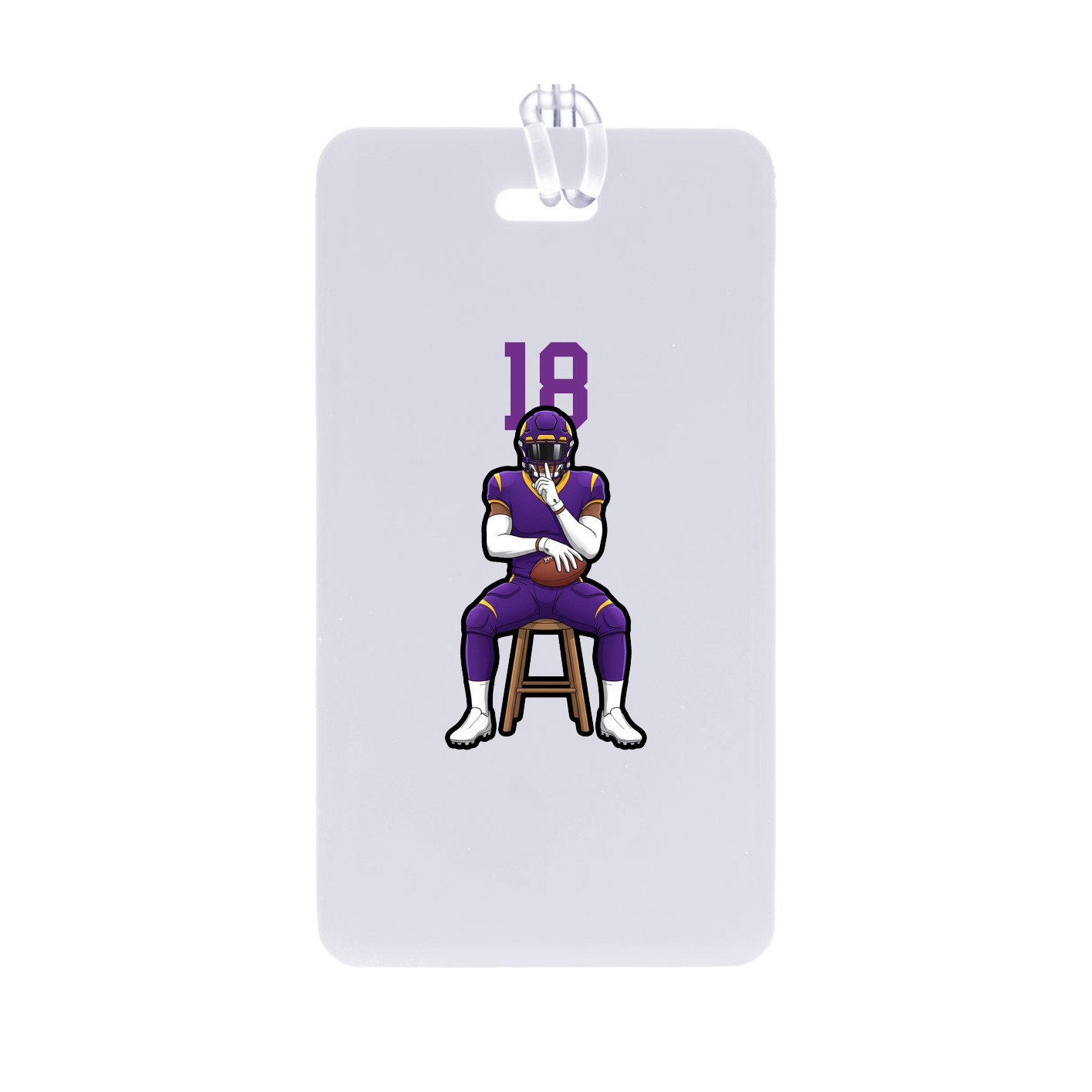 Bag Tag — Number Top in Classic