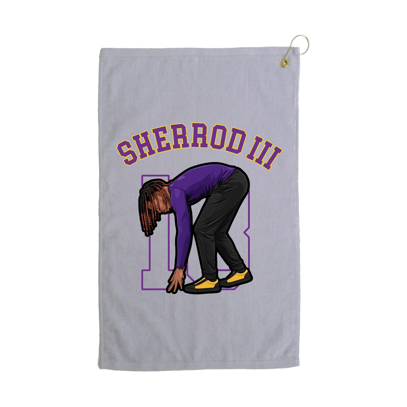 Golf Towel — Shirsey Arch in Grey