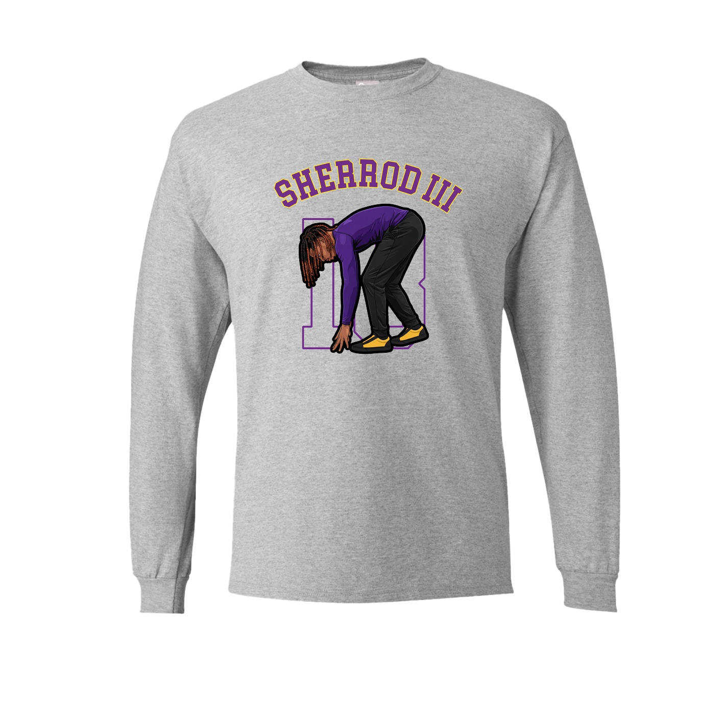 Long Sleeve Tee — Shirsey Arch in Grey