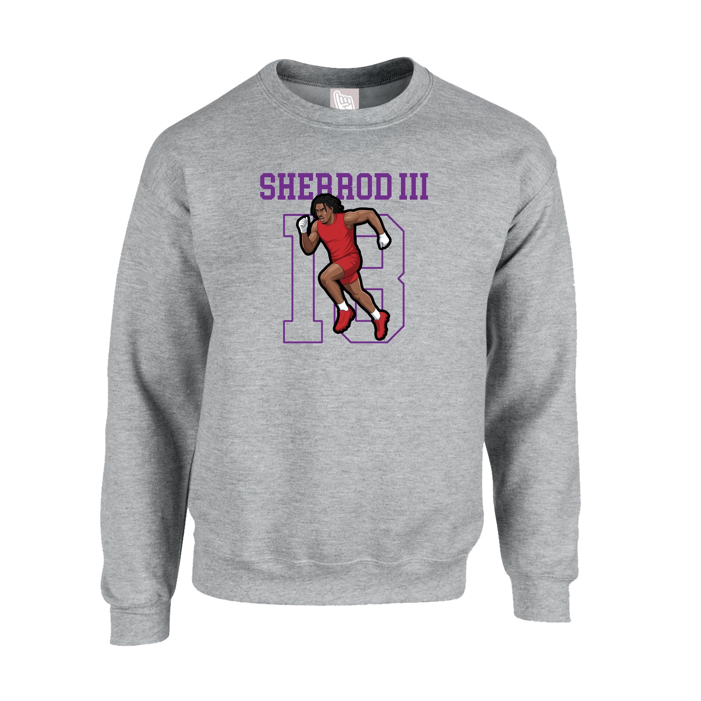 Fleece Crew — Shirsey in Grey