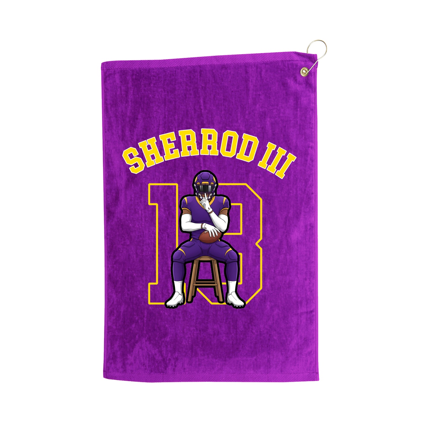 Golf Towel — Shirsey Arch in Purple