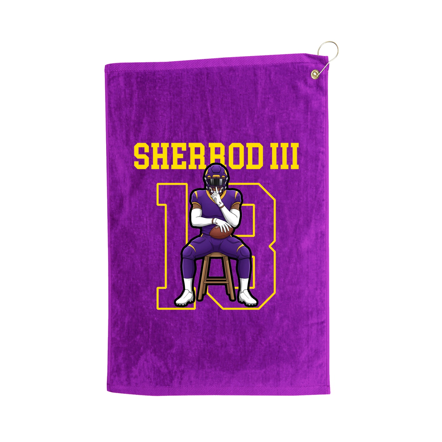 Golf Towel — Shirsey in Purple